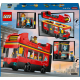 Конструктор LEGO City Червоний двоповерховий екскурсійний автобус 384 ел. (60407)