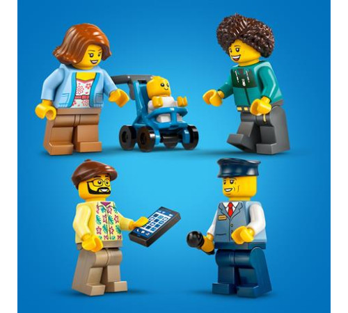 Конструктор LEGO City Червоний двоповерховий екскурсійний автобус 384 ел. (60407) Конструктор LEGO City Червоний двоповерховий екскурсійний автобус 384 ел. (60407)