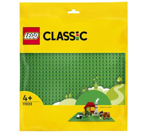 Конструктор LEGO Classic Базова пластина зеленого кольору (11023)