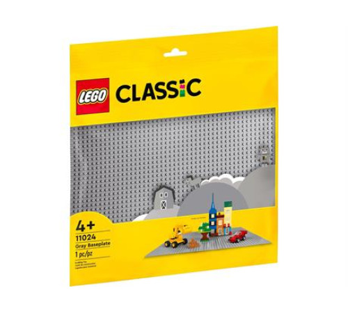 Конструктор LEGO Classic Базова пластина сірого кольору (11024)