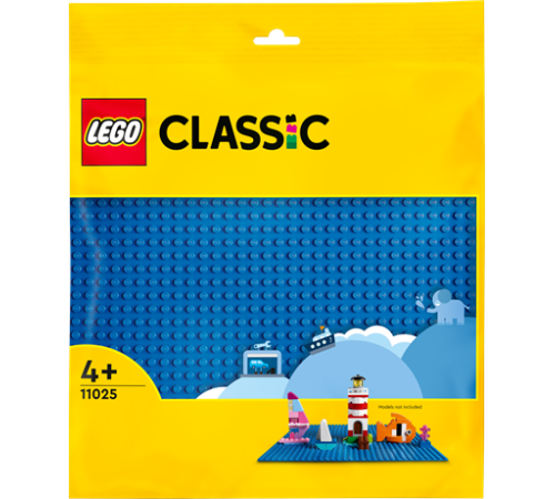 Конструктор LEGO Classic Базова пластина синього кольору (11025)