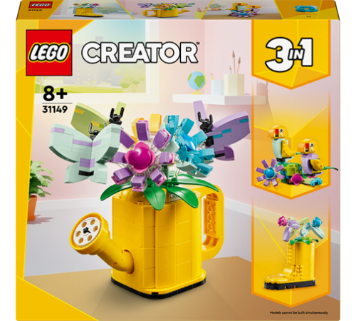 Конструктор LEGO Creator Квіти в лійці 420 ел. (31149) Конструктор LEGO Creator Квіти в лійці 420 ел. (31149)