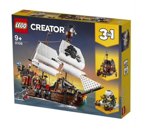 Конструктор LEGO Creator Піратський корабель 1262 ел. (31109)