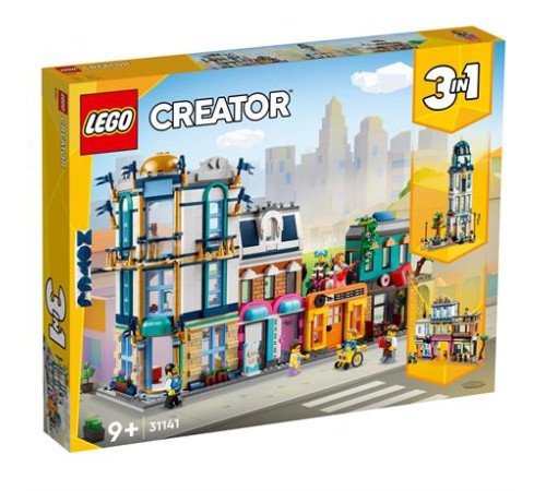 Конструктор LEGO Creator Центральна вулиця 3 в 1, 1459 ел. (31141)