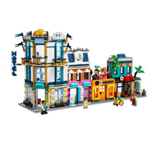 Конструктор LEGO Creator Центральна вулиця 3 в 1, 1459 ел. (31141)