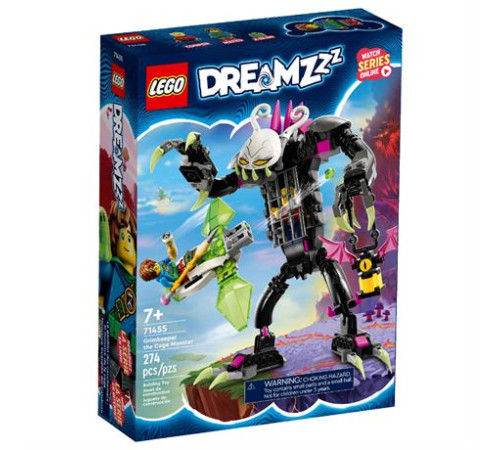 Конструктор LEGO Dreamzzz Грімкіпер монстр з кліткою 274 ел. (71455)