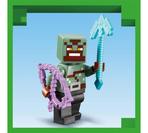 Конструктор LEGO Minecraft Засідка біля порталу в Нижній світ 352 ел. (21255) Конструктор LEGO Minecraft Засідка біля порталу в Нижній світ 352 ел. (21255)