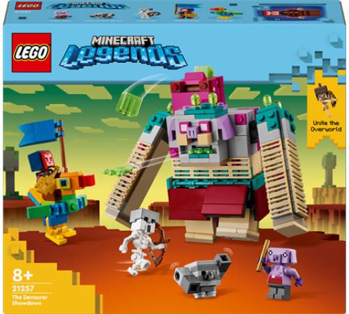 Конструктор LEGO Minecraft Схватка с пожирателем 420 ел. (21257) Конструктор LEGO Minecraft Схватка с пожирателем 420 ел. (21257)