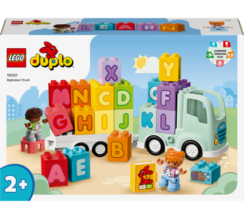 Конструктор LEGO DUPLO Town Вантажівка з абеткою 36 ел. (10421)