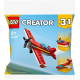 Конструктор LEGO Creator Культовий червоний літак 3 в 1, 51 деталь (30669)