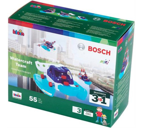 Конструктор Klein Bosch Mini Водний транспорт 55 ел. (8794)