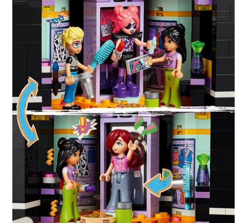 Конструктор LEGO Friends Автобус для музичного туру попзірки 845 ел. (42619)