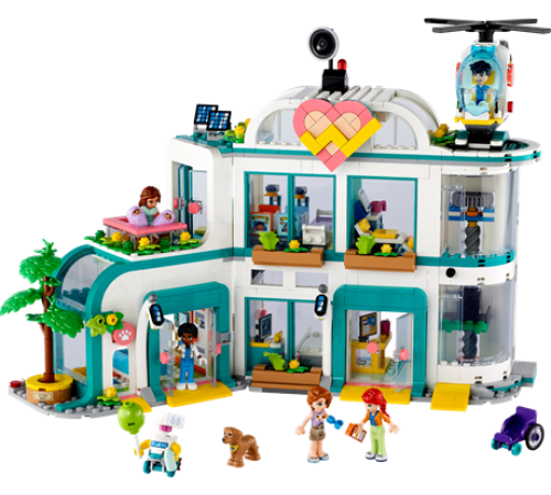 Конструктор LEGO Friends Лікарня в Хартлейк-Сіті 1045 ел. (42621)