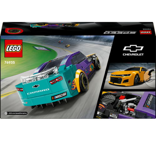 Конструктор LEGO Speed Champions NASCAR Next Gen Chevrolet Camaro ZL1, 328 ел. (76935)