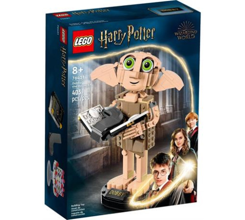 Конструктор LEGO Harry Potter Ельф-домовик Доббі 403 ел. (76421) Конструктор LEGO Harry Potter Ельф-домовик Доббі 403 ел. (76421)