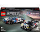 Конструктор LEGO Speed Champions Автомобілі для перегонів BMW M4 GT3 і BMW M Hybrid V8 676 ел. (76922)