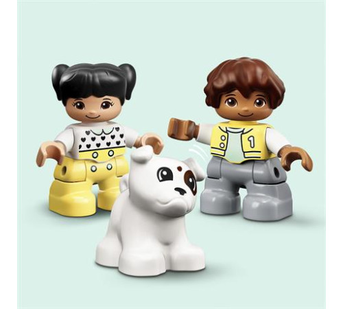 Конструктор LEGO DUPLO Creative Play Поїзд із цифрами Вчимося рахувати 23 деталі (10954)