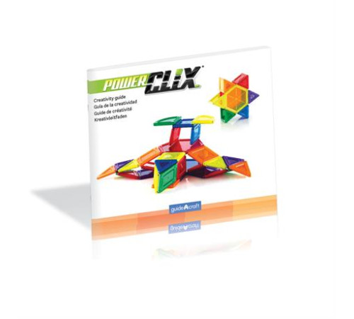 Магнітний конструктор Guidecraft PowerClix Solids, 44 ел. (G9421) Магнітний конструктор Guidecraft PowerClix Solids, 44 ел. (G9421)