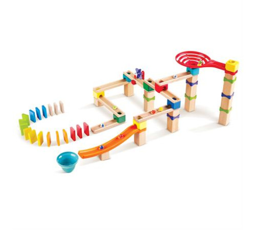 Конструктор-лабіринт Hape Marble Run Гоночна траса 81 ел. (E1101)