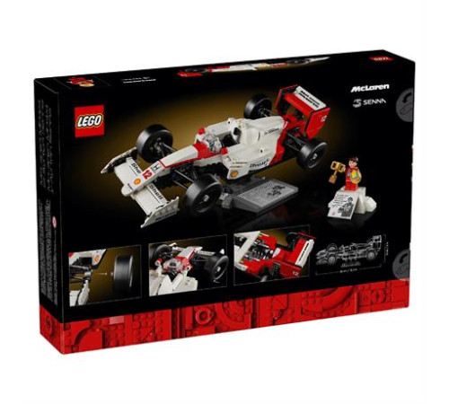 Конструктор LEGO Icons McLaren MP4/4 і Айртон Сенна 693 ел. (10330)