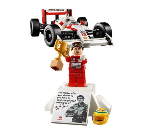 Конструктор LEGO Icons McLaren MP4/4 і Айртон Сенна 693 ел. (10330)