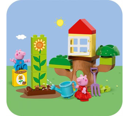 Конструктор LEGO DUPLO Сад і будиночок на дереві Пеппи 20 деталей (10431) Конструктор LEGO DUPLO Сад і будиночок на дереві Пеппи 20 деталей (10431)
