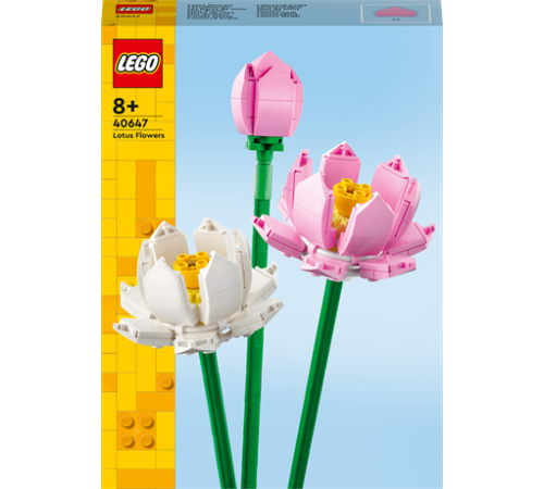 Конструктор LEGO Icons Квіти лотоса 220 ел. (40647) Конструктор LEGO Icons Квіти лотоса 220 ел. (40647)