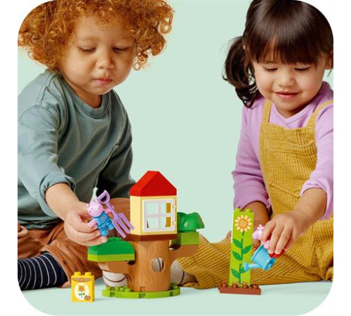 Конструктор LEGO DUPLO Сад і будиночок на дереві Пеппи 20 деталей (10431) Конструктор LEGO DUPLO Сад і будиночок на дереві Пеппи 20 деталей (10431)