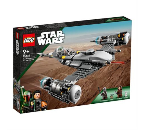 Конструктор LEGO Star Wars Мандалорський зоряний винищувач N-1 412 ел. (75325)