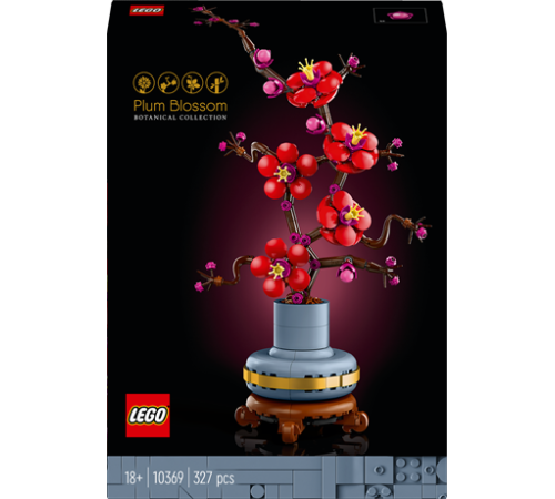 Конструктор LEGO Icons Сливовий цвіт 327 ел. (10369)