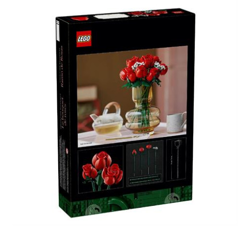 Конструктор LEGO Icons Букет троянд 822 деталі (10328) Конструктор LEGO Icons Букет троянд 822 деталі (10328)
