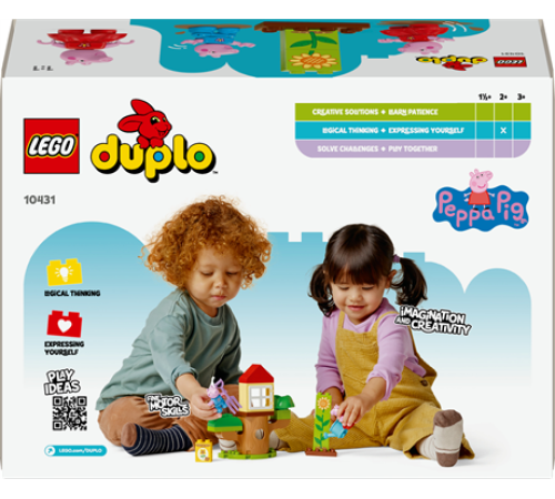 Конструктор LEGO DUPLO Сад і будиночок на дереві Пеппи 20 деталей (10431) Конструктор LEGO DUPLO Сад і будиночок на дереві Пеппи 20 деталей (10431)