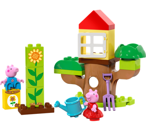 Конструктор LEGO DUPLO Сад і будиночок на дереві Пеппи 20 деталей (10431) Конструктор LEGO DUPLO Сад і будиночок на дереві Пеппи 20 деталей (10431)