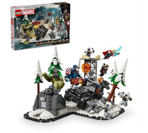 Конструктор LEGO Marvel Месники Ера Альтрона 613 ел. (76291)