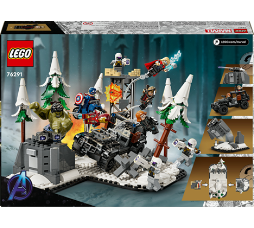 Конструктор LEGO Marvel Месники Ера Альтрона 613 ел. (76291)