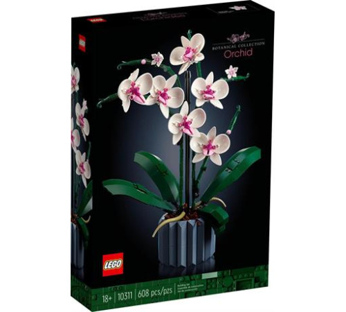 Конструктор LEGO Icons Орхідея 608 деталей (10311) Конструктор LEGO Icons Орхідея 608 деталей (10311)