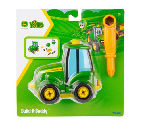 Конструктор John Deere Kids Збери трактор із викруткою (47208)