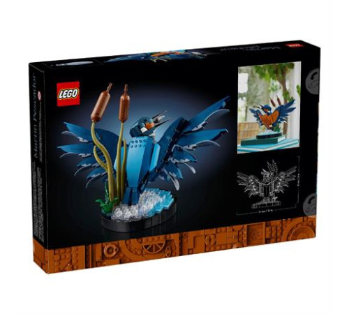 Конструктор LEGO Icons Птах рибалочка 834 деталі (10331) Конструктор LEGO Icons Птах рибалочка 834 деталі (10331)