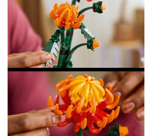 Конструктор LEGO Icons Хризантема 278 деталей (10368) Конструктор LEGO Icons Хризантема 278 деталей (10368)