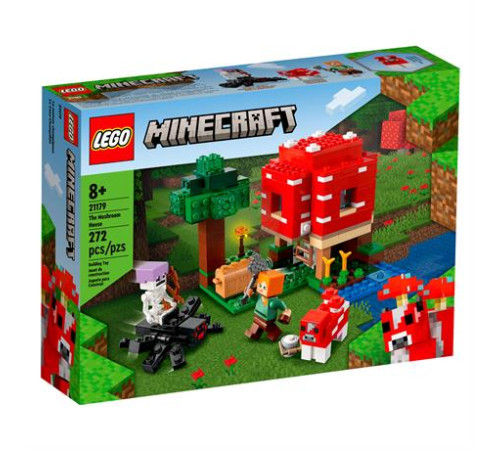 Конструктор LEGO Minecraft Грибний будинок 272 ел. (21179)