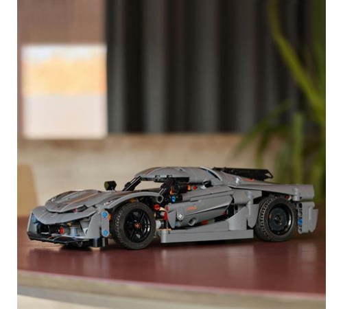 Конструктор LEGO Technic Koenigsegg Jesko Absolut сірий гіперкар 801 ел. (42173) Конструктор LEGO Technic Koenigsegg Jesko Absolut сірий гіперкар 801 ел. (42173)