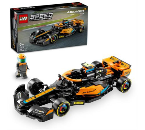 Конструктор LEGO Speed Champions Автомобіль для перегонів 2023 McLaren Formula 1, 245 деталей (76919) Конструктор LEGO Speed Champions Автомобіль для перегонів 2023 McLaren Formula 1, 245 деталей (76919)