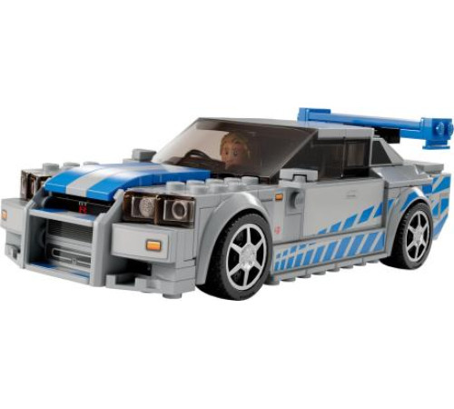Конструктор LEGO Speed Champions Подвійний форсаж Nissan Skyline GT-R R34, 319 деталей (76917) Конструктор LEGO Speed Champions Подвійний форсаж Nissan Skyline GT-R R34, 319 деталей (76917)
