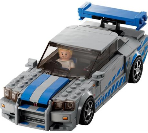 Конструктор LEGO Speed Champions Подвійний форсаж Nissan Skyline GT-R R34, 319 деталей (76917) Конструктор LEGO Speed Champions Подвійний форсаж Nissan Skyline GT-R R34, 319 деталей (76917)