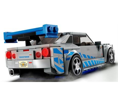 Конструктор LEGO Speed Champions Подвійний форсаж Nissan Skyline GT-R R34, 319 деталей (76917) Конструктор LEGO Speed Champions Подвійний форсаж Nissan Skyline GT-R R34, 319 деталей (76917)