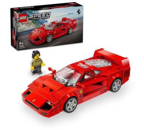 Конструктор LEGO Speed Champions Суперкар Ferrari F40, 318 деталей (76934) Конструктор LEGO Speed Champions Суперкар Ferrari F40, 318 деталей (76934)