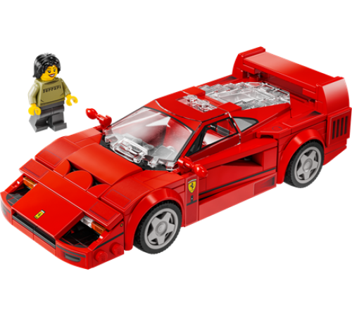 Конструктор LEGO Speed Champions Суперкар Ferrari F40, 318 деталей (76934) Конструктор LEGO Speed Champions Суперкар Ferrari F40, 318 деталей (76934)
