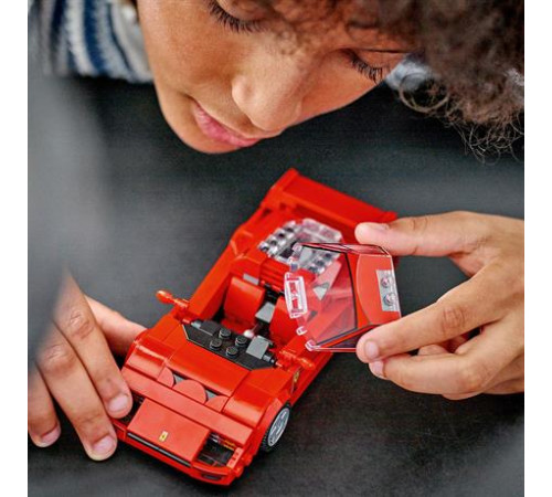 Конструктор LEGO Speed Champions Суперкар Ferrari F40, 318 деталей (76934) Конструктор LEGO Speed Champions Суперкар Ferrari F40, 318 деталей (76934)
