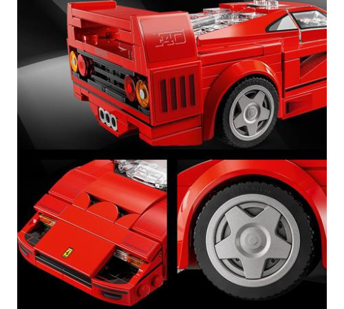 Конструктор LEGO Speed Champions Суперкар Ferrari F40, 318 деталей (76934) Конструктор LEGO Speed Champions Суперкар Ferrari F40, 318 деталей (76934)