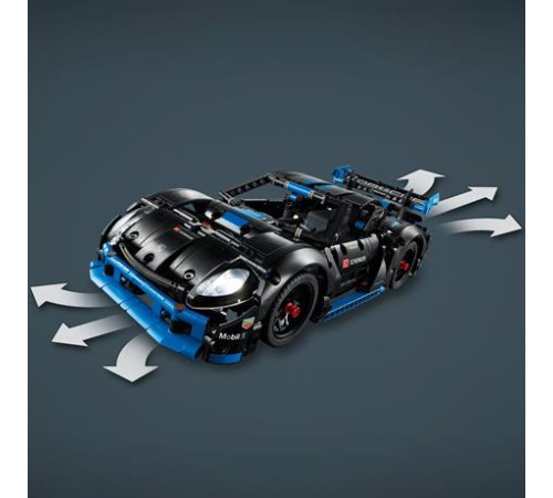 Конструктор LEGO Technic Автомобіль для перегонів Porsche GT4 e-Performance 834 деталі (42176)